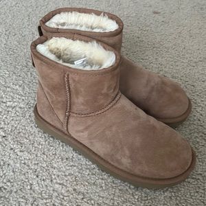 Size 7 Uggs in chestnut